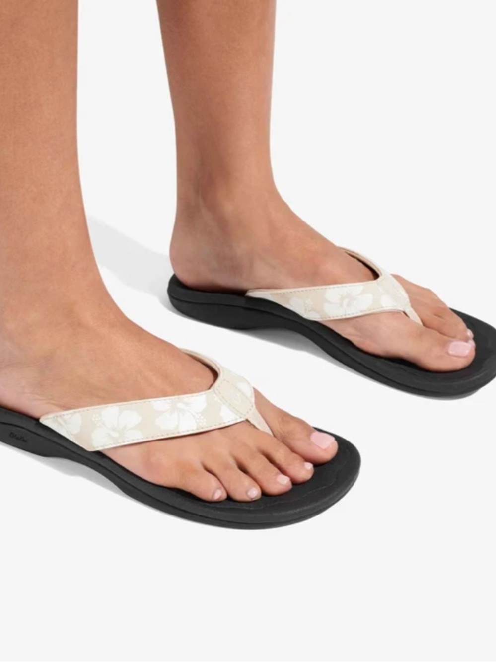 New OluKai 'Ohana Women's Beach Sandals Tapa/Pua Size 5